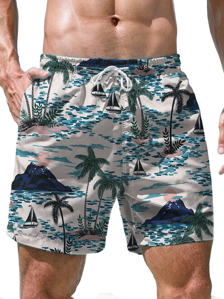 3D Men’s Beach Shorts