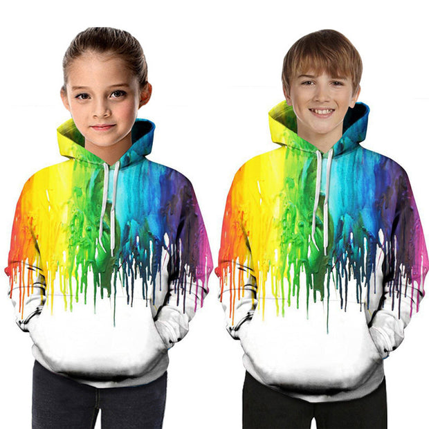 Fun printed hoodie