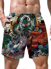 3D Men’s Beach Shorts