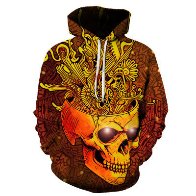 Men’s Wolf Printed Hoodies