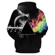 Sun Refraction 3D Hoodies