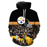 Pittsburgh 3D Hoodies