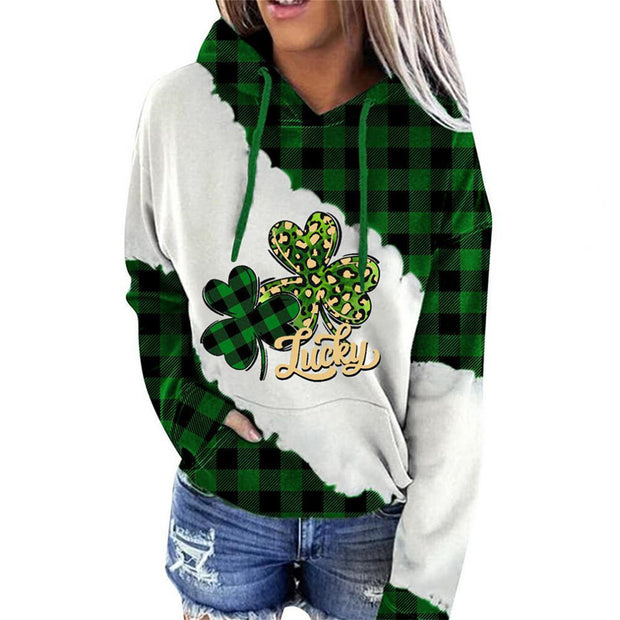 Grass print Hoodies