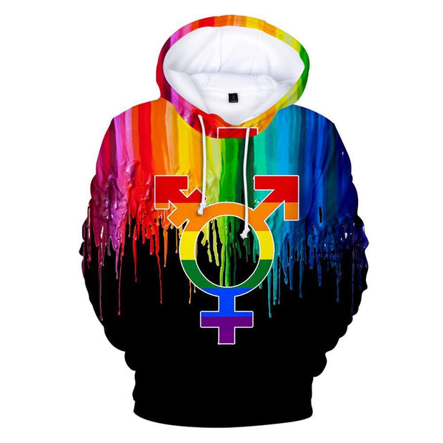 Unisex 3D Printed Hoodies