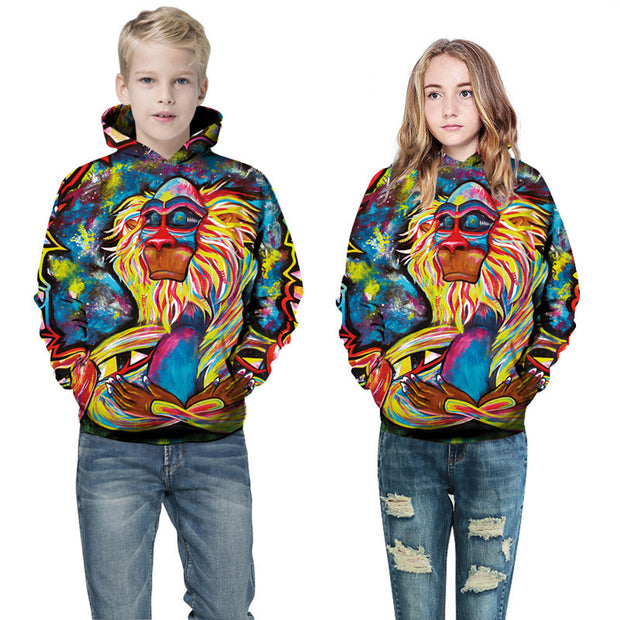 Fun printed hoodie