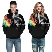 Sun Refraction 3D Hoodies