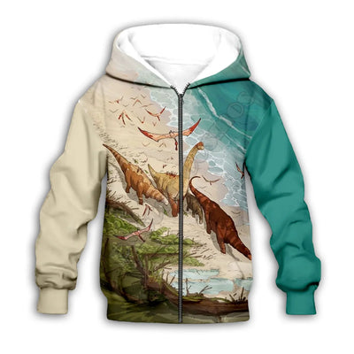 Dinosaur 3D Hoodies