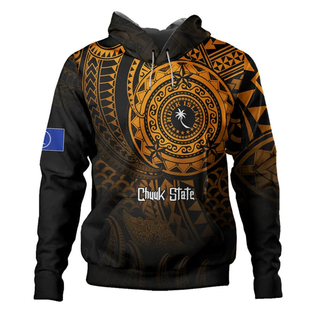 Chuuk Arms Hoodies