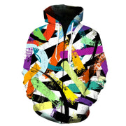 3D Zipper Hoodies