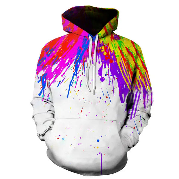 Men's 3D Printed Hoodie - Stylish, Unique, Comfortable, Casual Wear, Trendy Men's Hoodie, Perfect for Everyday Use