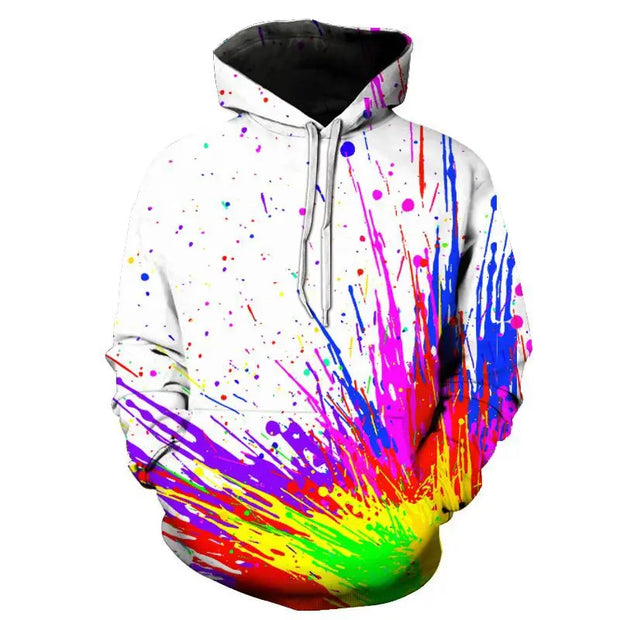 Men's 3D Printed Hoodie - Stylish, Unique, Comfortable, Casual Wear, Trendy Men's Hoodie, Perfect for Everyday Use