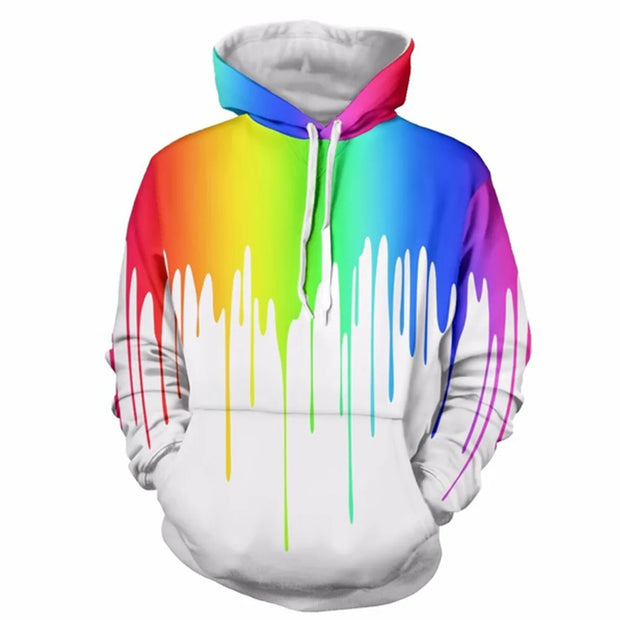 Men's 3D Printed Hoodie - Stylish, Unique, Comfortable, Casual Wear, Trendy Men's Hoodie, Perfect for Everyday Use