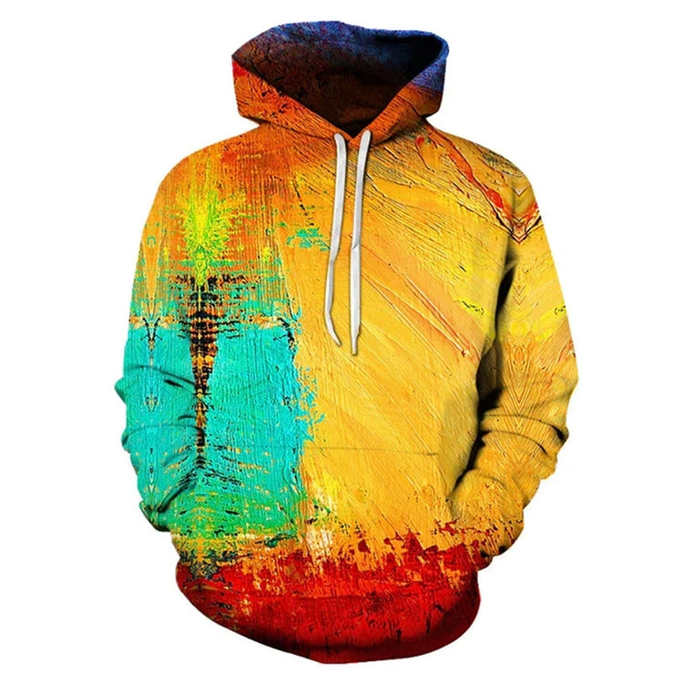 Men's 3D Printed Hoodie - Unique, Stylish Hoodie, Comfortable, Trendy Casual Wear, Perfect Hoodie for Everyday Use in the USA