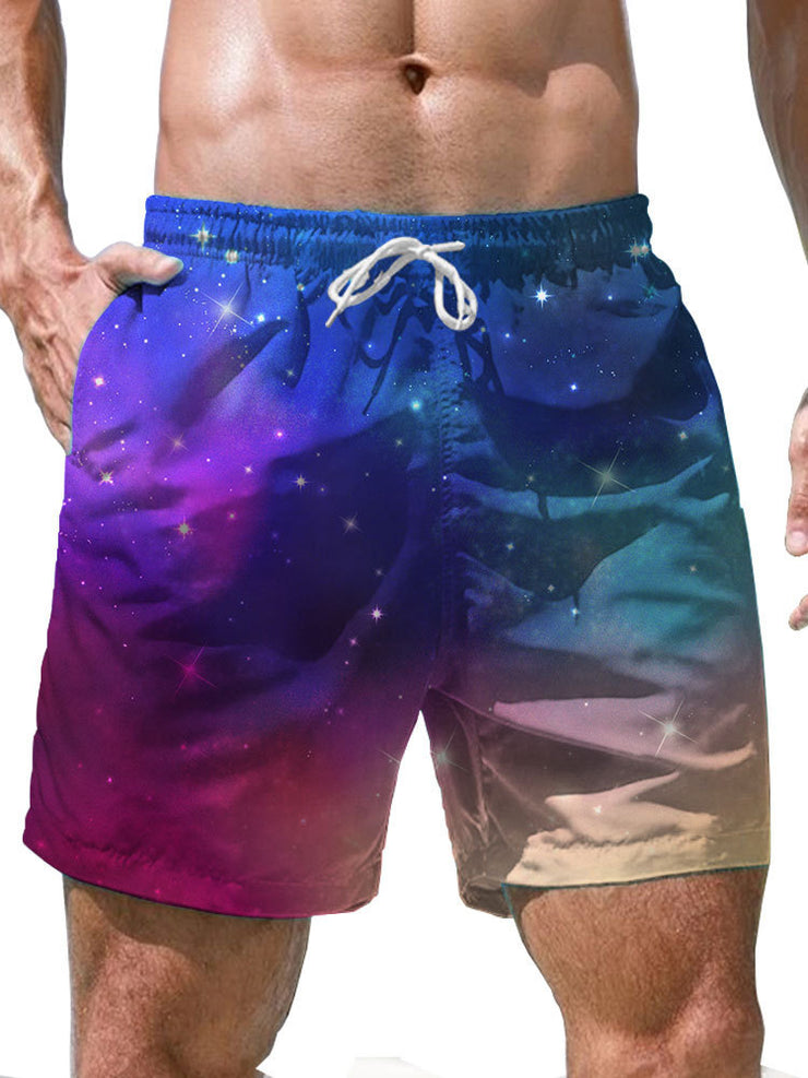 3D Men’s Beach Shorts