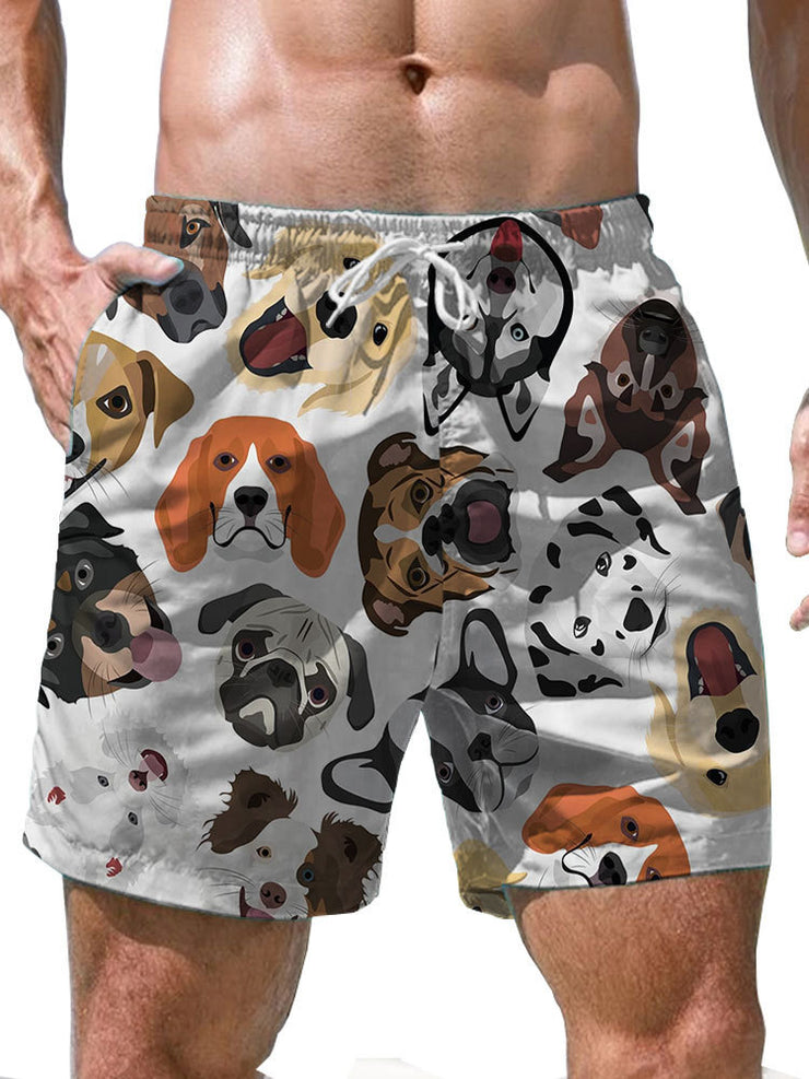 3D Men’s Beach Shorts