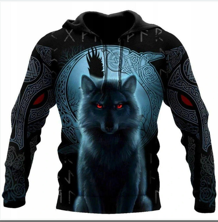 Men's 3D Printed Pullover Hoodie - Stylish, Unique, Comfortable Hoodie, Trendy Casual Wear, Perfect Hoodie for Everyday Use in the USA"